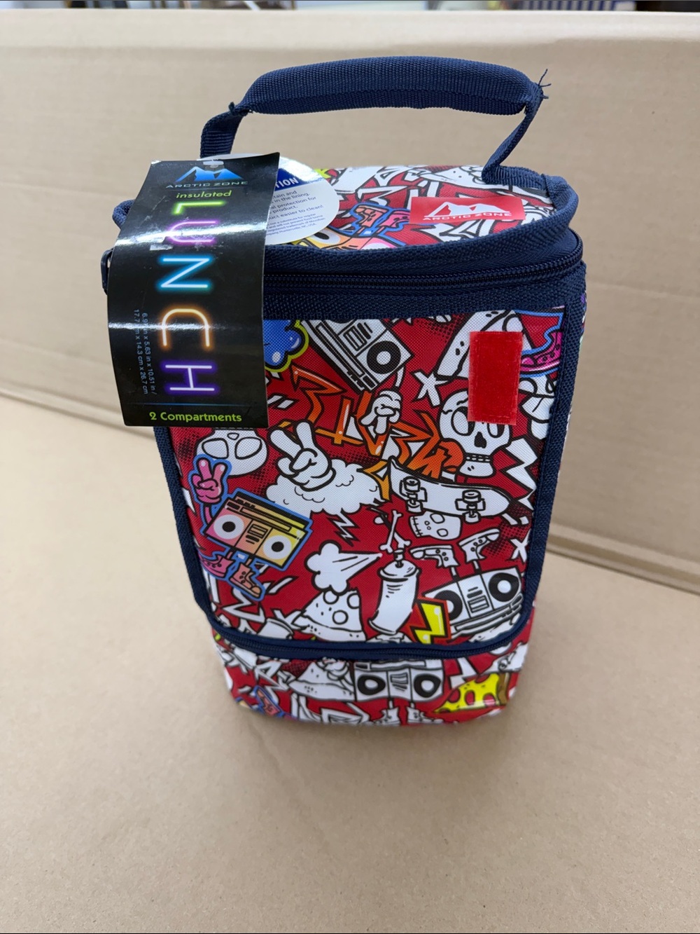 NWT- Arctic Zone Dual Compartment Lunch Bag